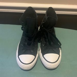 🔥🔥🔥Converse Chuck Taylor Shiny Rhinestone Hi Top Size 6 Worn once Size 6